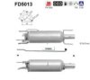 AS FD5013 Soot/Particulate Filter, exhaust system